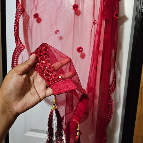 Women's South Asian Traditional Fancy 3 piece set - Picture 4 of 9